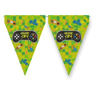 Gaming Party Pennant Banner Bunting Gaming Party Pennant Banner Bunting