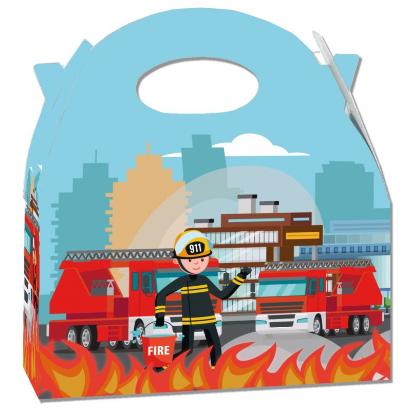 Flamming Fire Party Lunch Box Flamming Fire Party Lunch Box