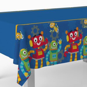 Robots Party Tablecloth