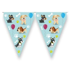 DOG PARTY PENNANT BANNER BUNTING