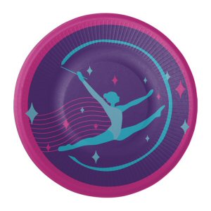Plates 18 cm GYMNASTICS PARTY