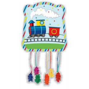 All Aboard Lil Train party Pinata