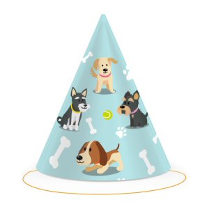 Dog Party Cone Hats