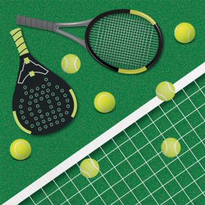 Tennis and Padel Party Napkins