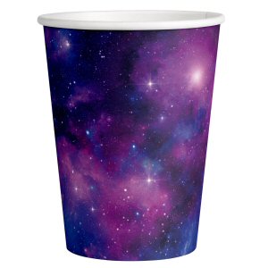 8 Galaxy Party Paper Cups