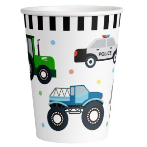 Traffic Jam Paper Party Cups