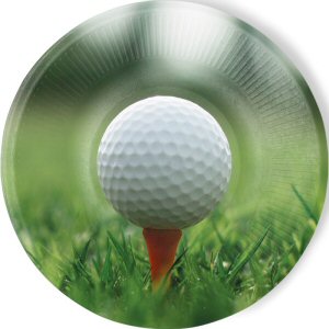 Golf Party Paper plates