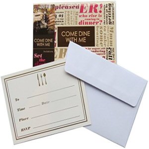 Come Dine With Me Invitations