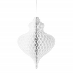 White Decadent Decs Giant Honeycomb Bauble XL