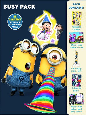 Minions Despicable Me Busy Pack