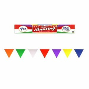 Rainbow Triangle Bunting 7m