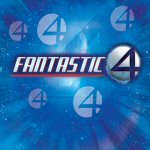 Fantastic 4 Party Moulded Candle