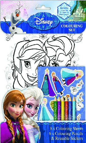 Frozen Party Colouring Set
