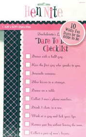 Hen Night Dare Game