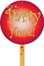 Jolly Pops Lawn Signs partys here