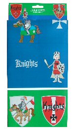 Knights of the Round Plastic Party Tablecover