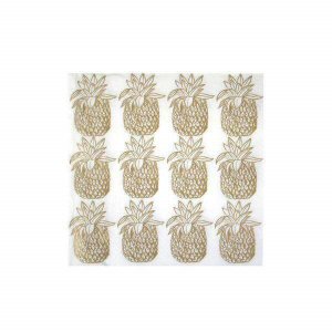Pineapple Print Napkins