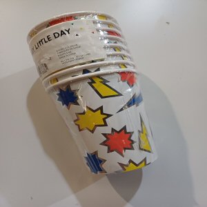 Pop Art Party Superhero Paper Cups Pop Art Party Superhero Paper Cups