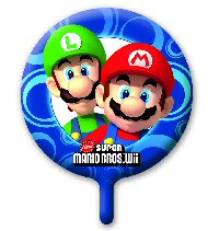 Super Mario And Luigi Party Foil Balloon
