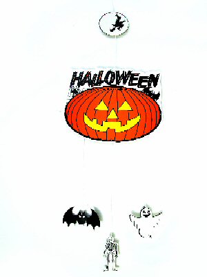 Halloween Hanging Mobile Vintage Style