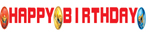 Power Rangers Ninja Storm Happy Birthday Banner