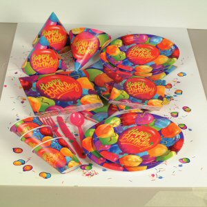 Painted Balloons Party Supplies