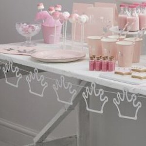 Princess Party Glittery Crown Bunting by Ginger Ray