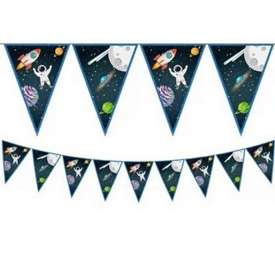 Rocket Space party banner bunting