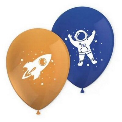 Rocket Space party balloons