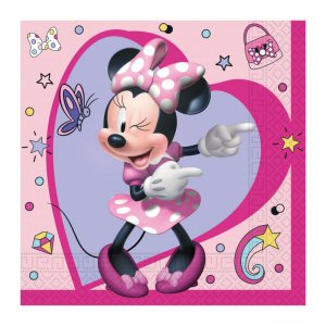 Minnie Mouse Two-Ply Paper Napkins Minnie Mouse Two-Ply Paper Napkins