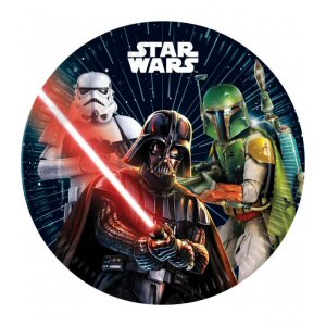 Star Wars party plates