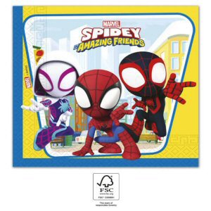 Spidey napkins