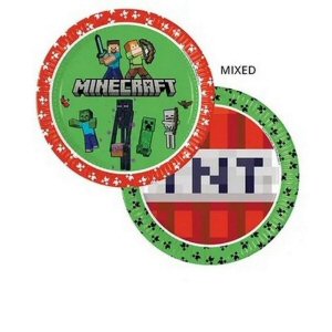Minecraft Paper Plates Next Generation Minecraft Paper Plates Next Generation