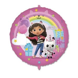 Gabbys Dollhouse party foil balloon