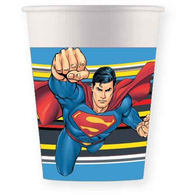 Superman party cups