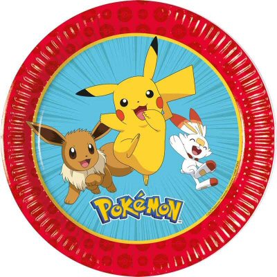 Pok�mon Paper Plates 18cm