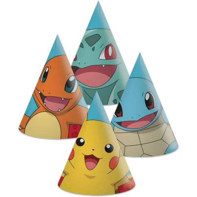 Pokemon Paper Hats