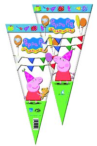 Cone And Cellophane Party Bags