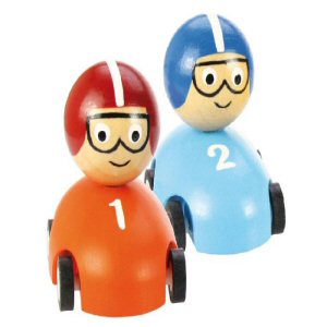 Wooden Pull Back Racing Car Wooden Pull Back Racing Car