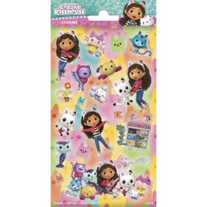 Gabby's Dollhouse Glitter Stickers 102 x 200 mm