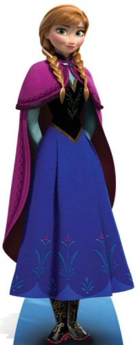 Frozen Anna Star Cut Out