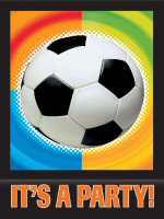 Championship Soccer Party Invitations