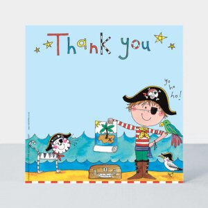 Rachel Ellen Pirate Thank You Cards