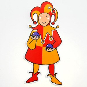 Fair Trade Kids Magnet Jester