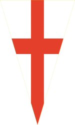 St Georges Plastic Flag Bunting