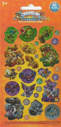 Skylanders Stickers Sheet 085 Skylanders Stickers Sheet 085