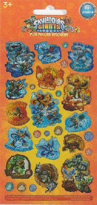 Skylanders Stickers Sheet 084 Skylanders Stickers Sheet 084