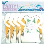 Wedding Dress Shaped napkins