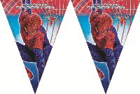 The Amazing Spiderman Die-cut Flag Banner