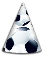 Football Party Cone Hats Football Party Cone Hats
